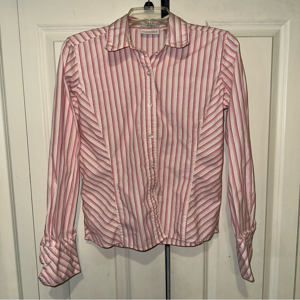 BUNDLE of women’s button up blouses: Worthington and Liz Claiborne Villager!